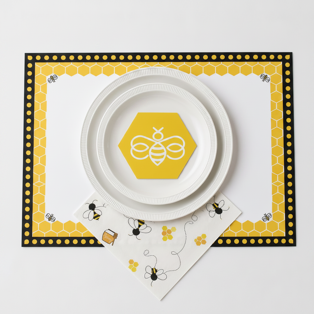Bee Decor Pack Rosh Hashanah Table Set