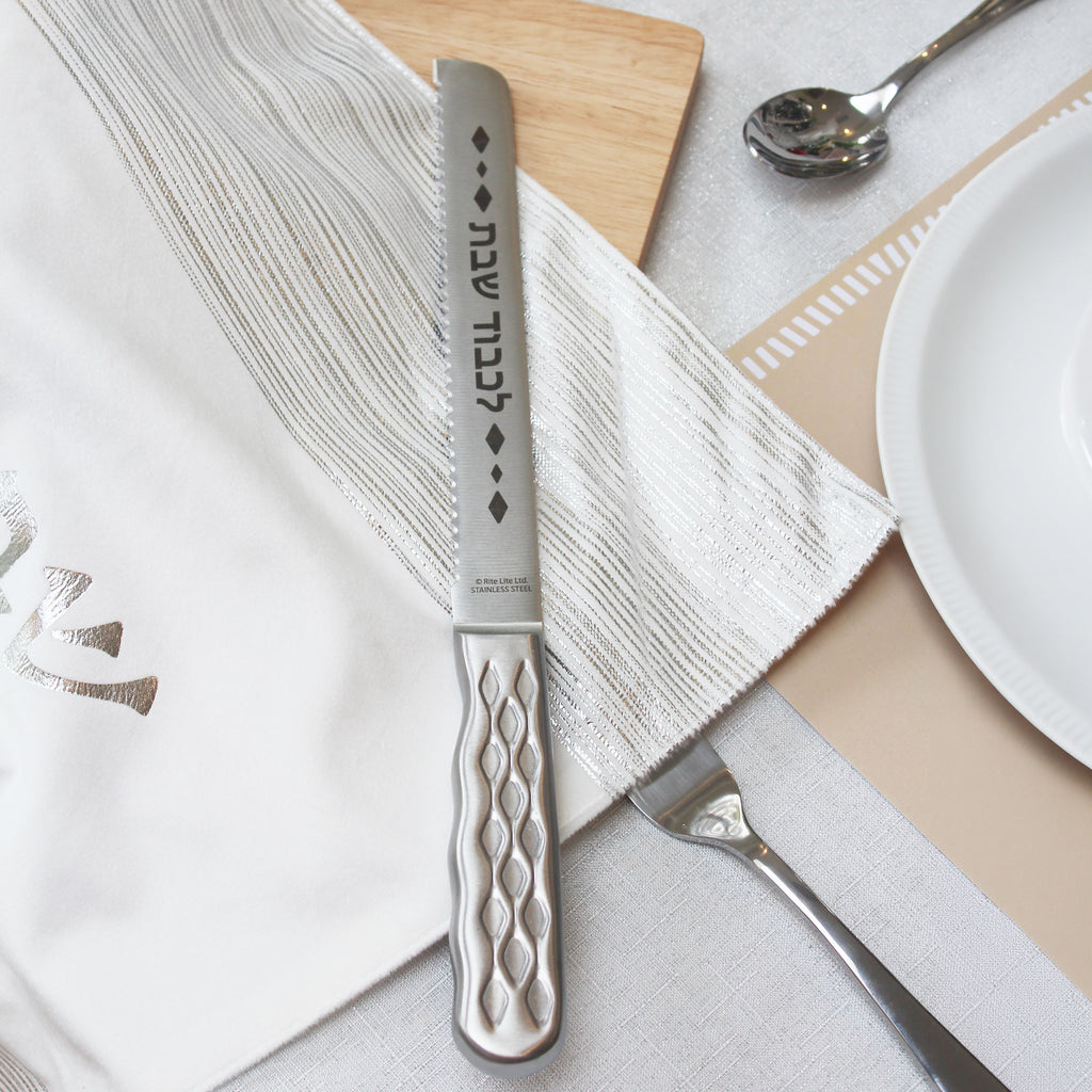 Challah Knife Diamond Design | Print35