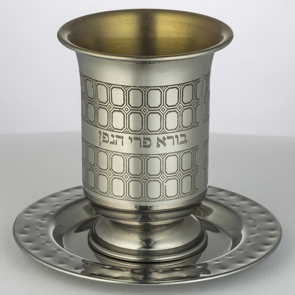 Engraved Kiddush Cup