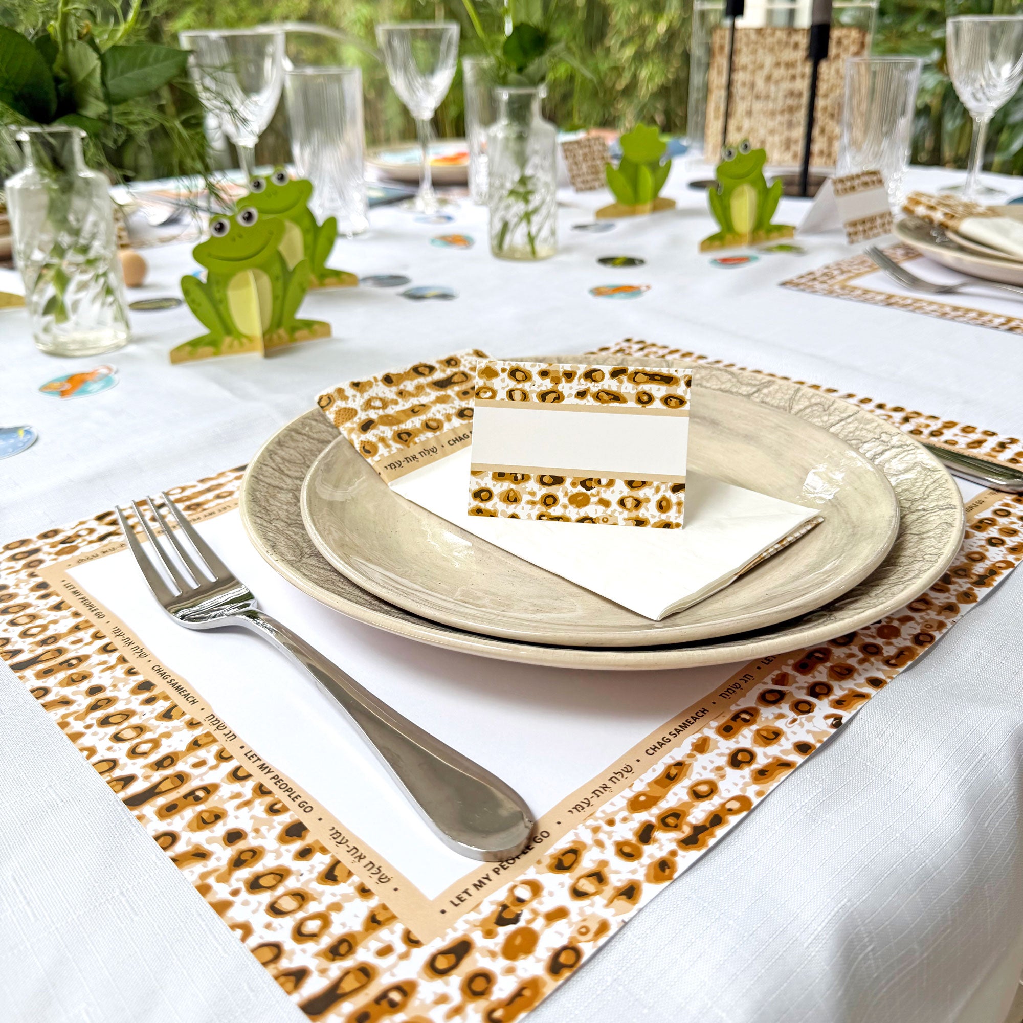 Paper Placemats - Matzah