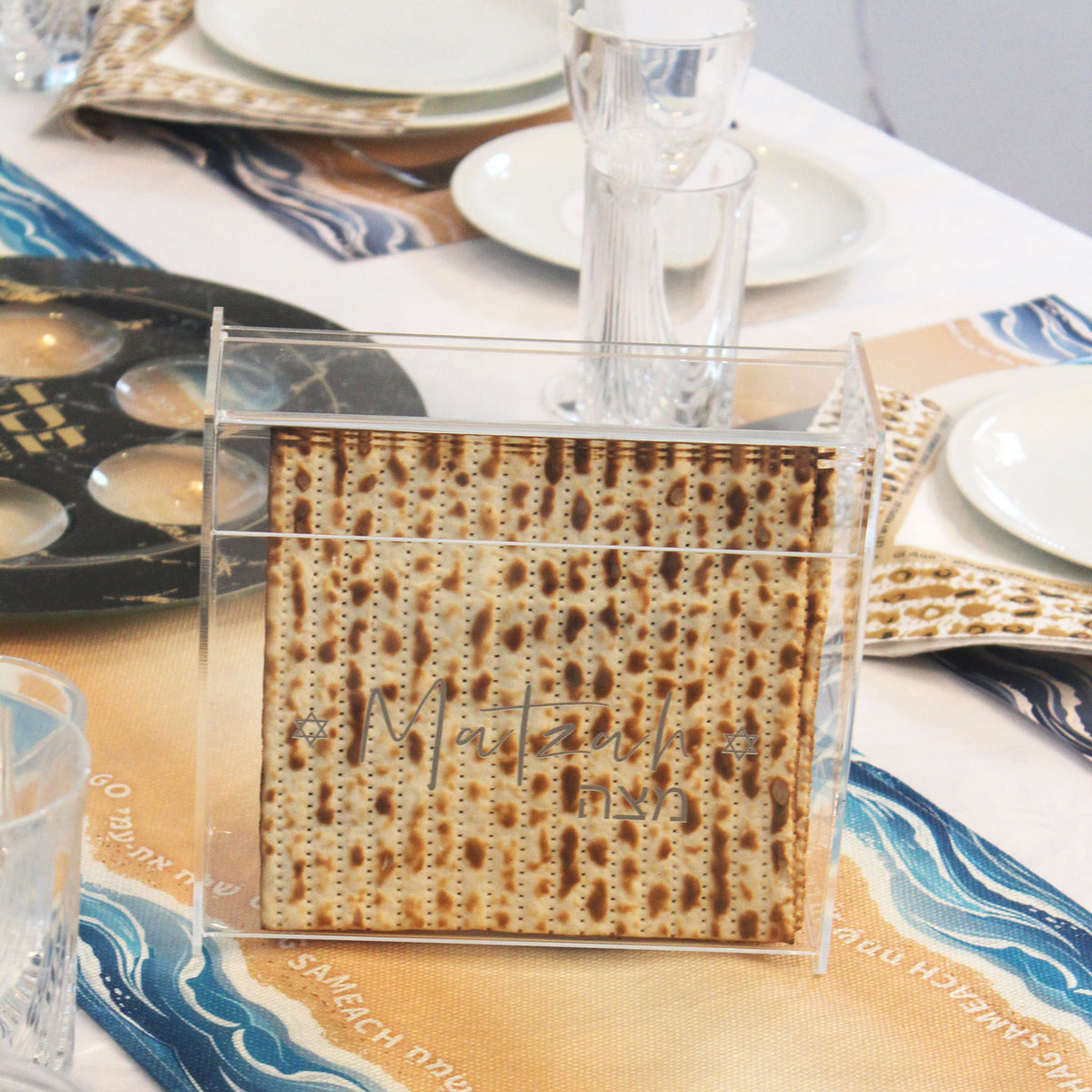Perspex Matzah Box