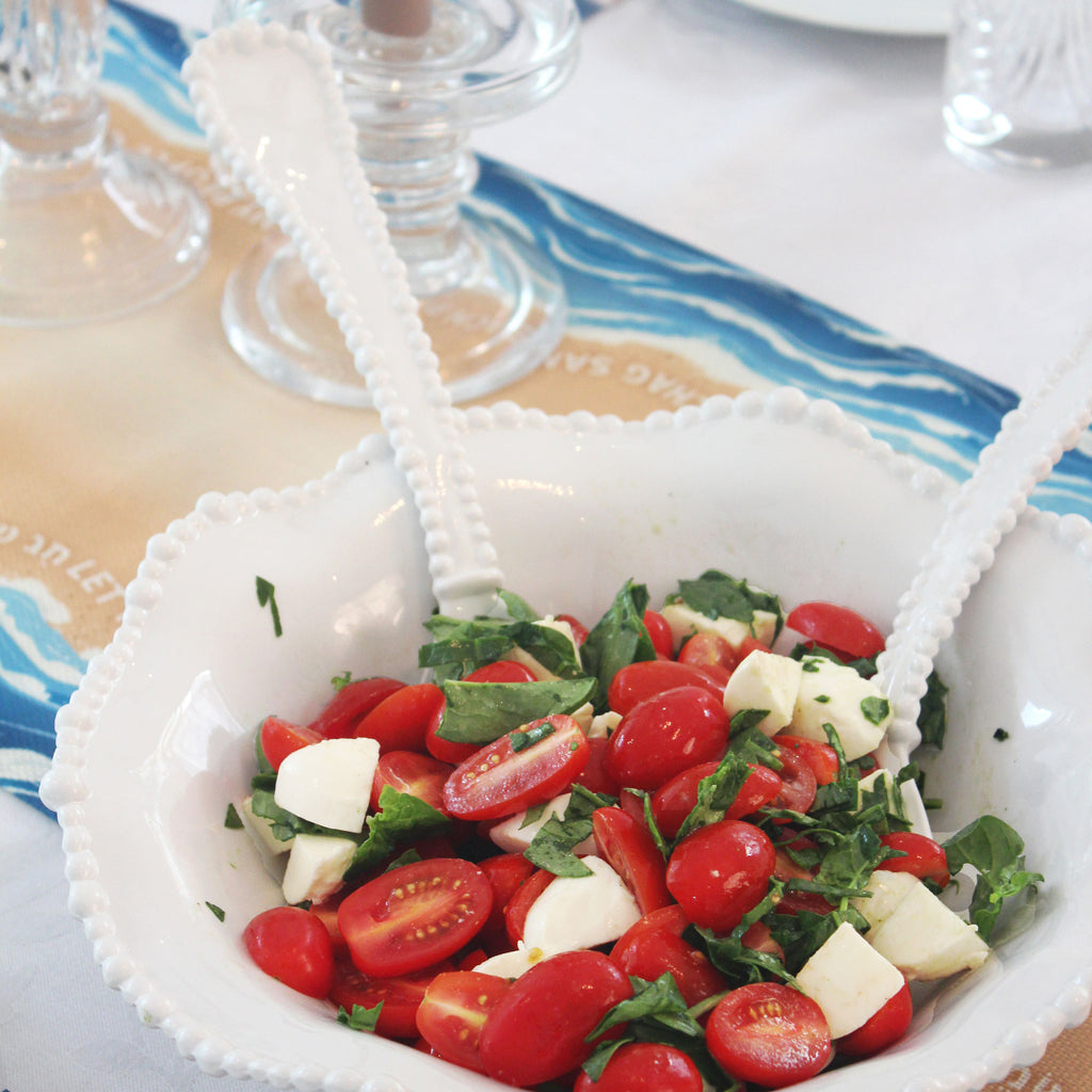 Melamine Pearl Bowl 28cm White