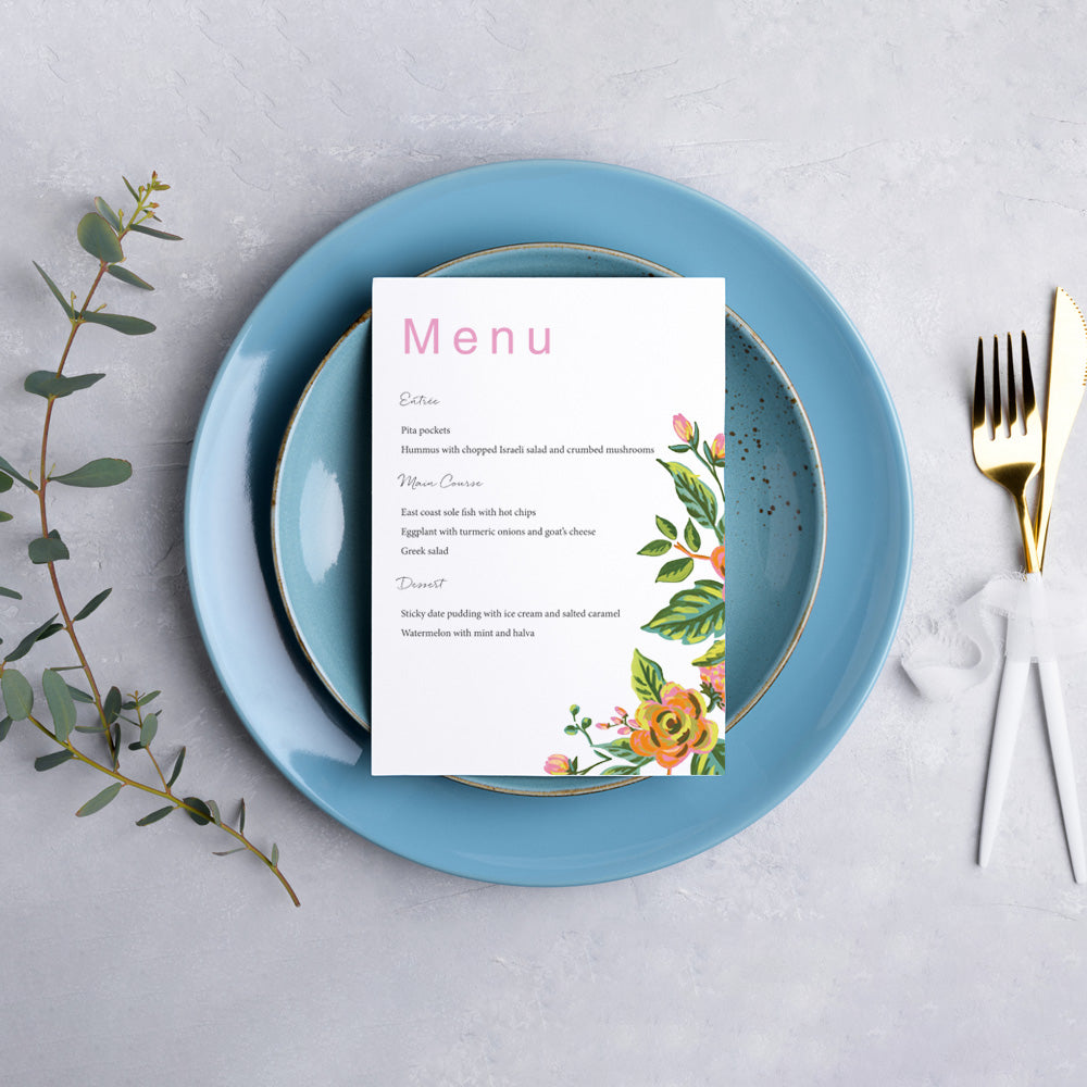 Menus - A5
