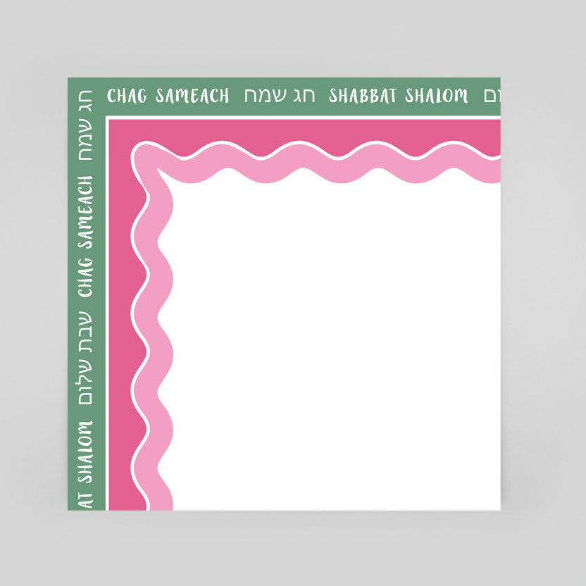 Serviettes - Pink Waves