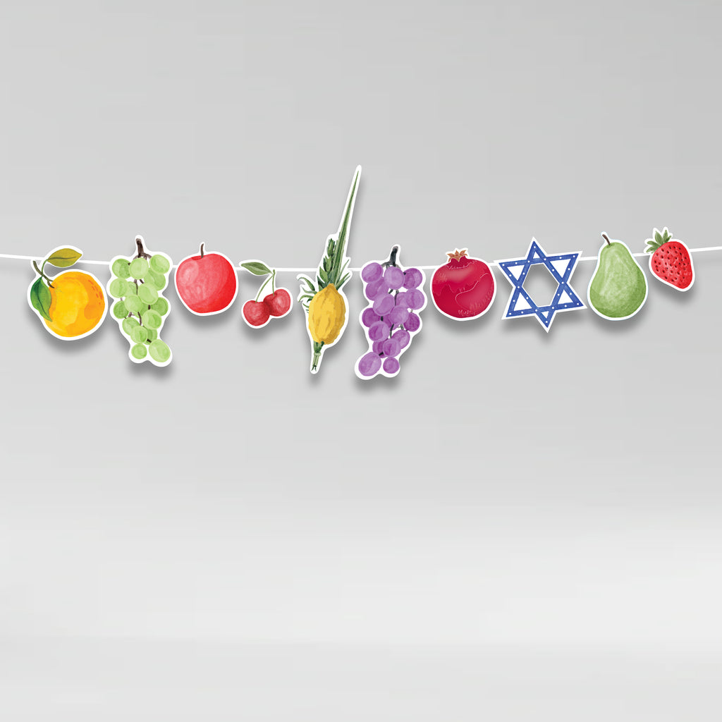 Sukkot Bunting - Fruit