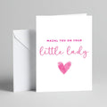 Little Lady - Baby Card