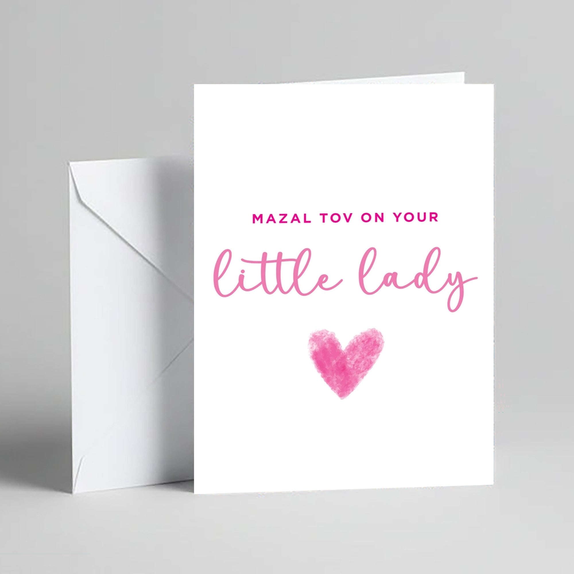 Little Lady - Baby Card