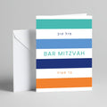Bar Mitzvah Ocean Stripe