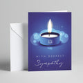 Sympathy Blue Candle