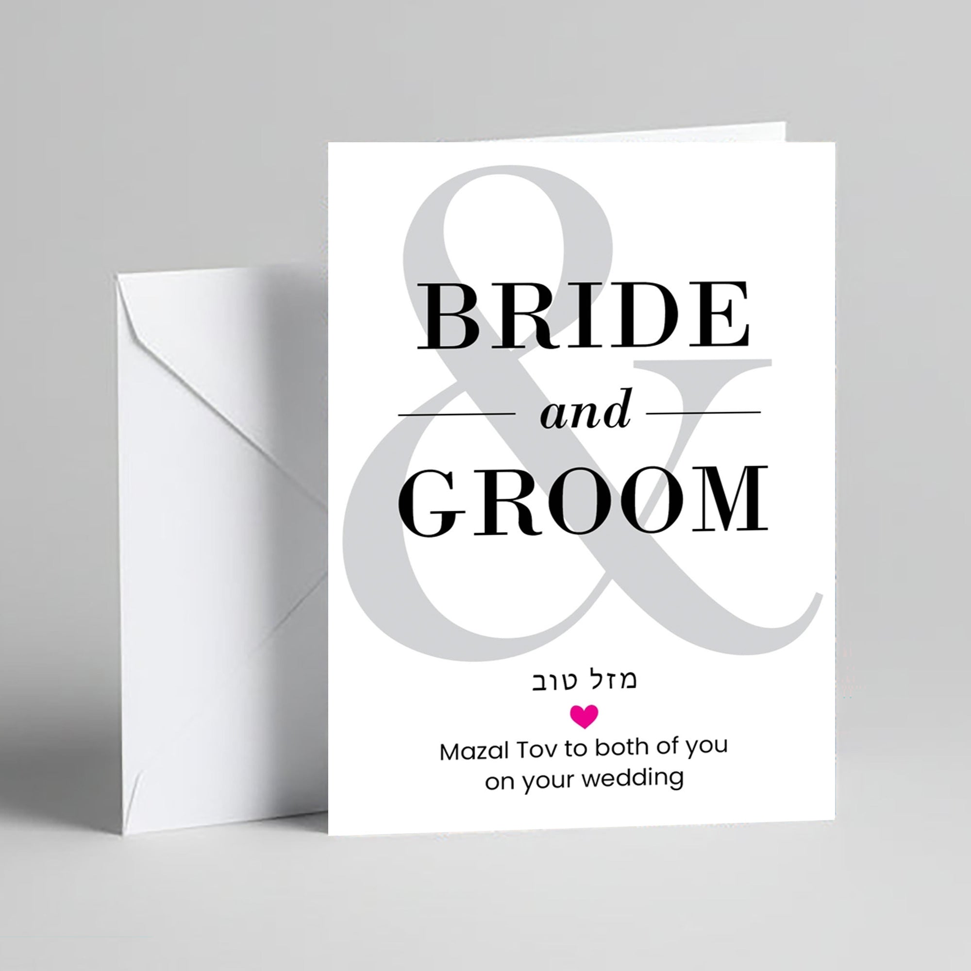 Bride & Groom Card