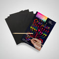 Rainbow Art Scratch Boards - Chanukah - Print35
