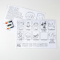 Passover Paper Colouring in Place Mats - Print35