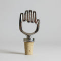 Bottle Cork - Metal Hamsa