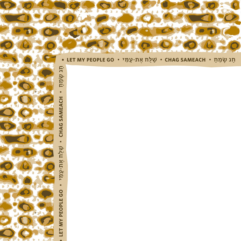 Serviettes for Pesach - Matzah - Let My People Go - Print35