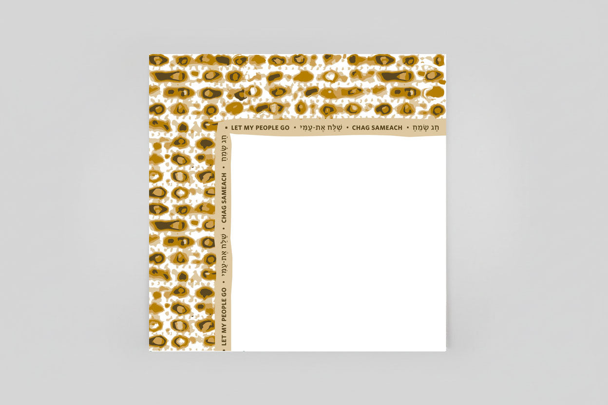 Serviettes for Pesach - Matzah - Let My People Go