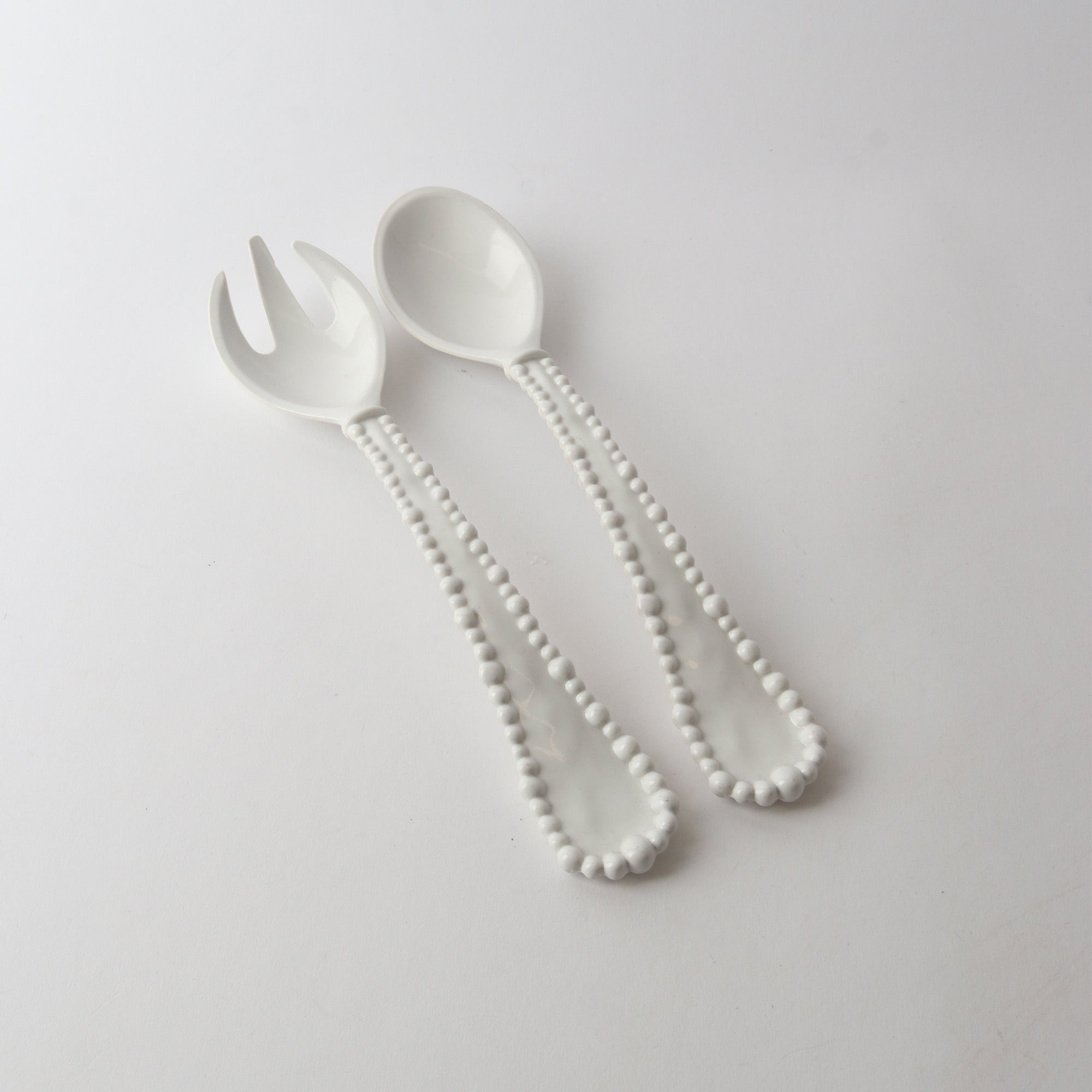 Pearl Salad Servers Melamine – Print35