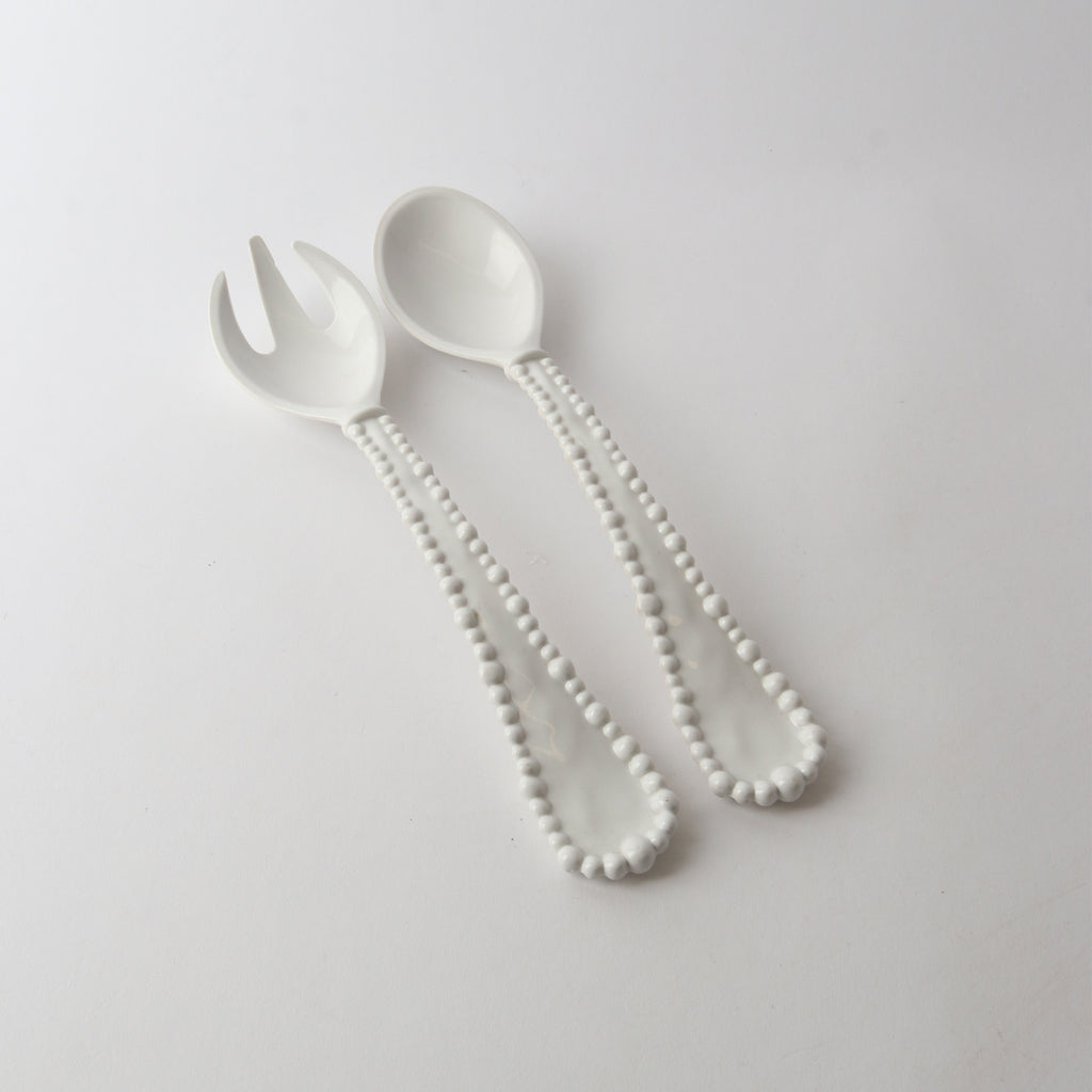 Melamine Pearl Salad Servers