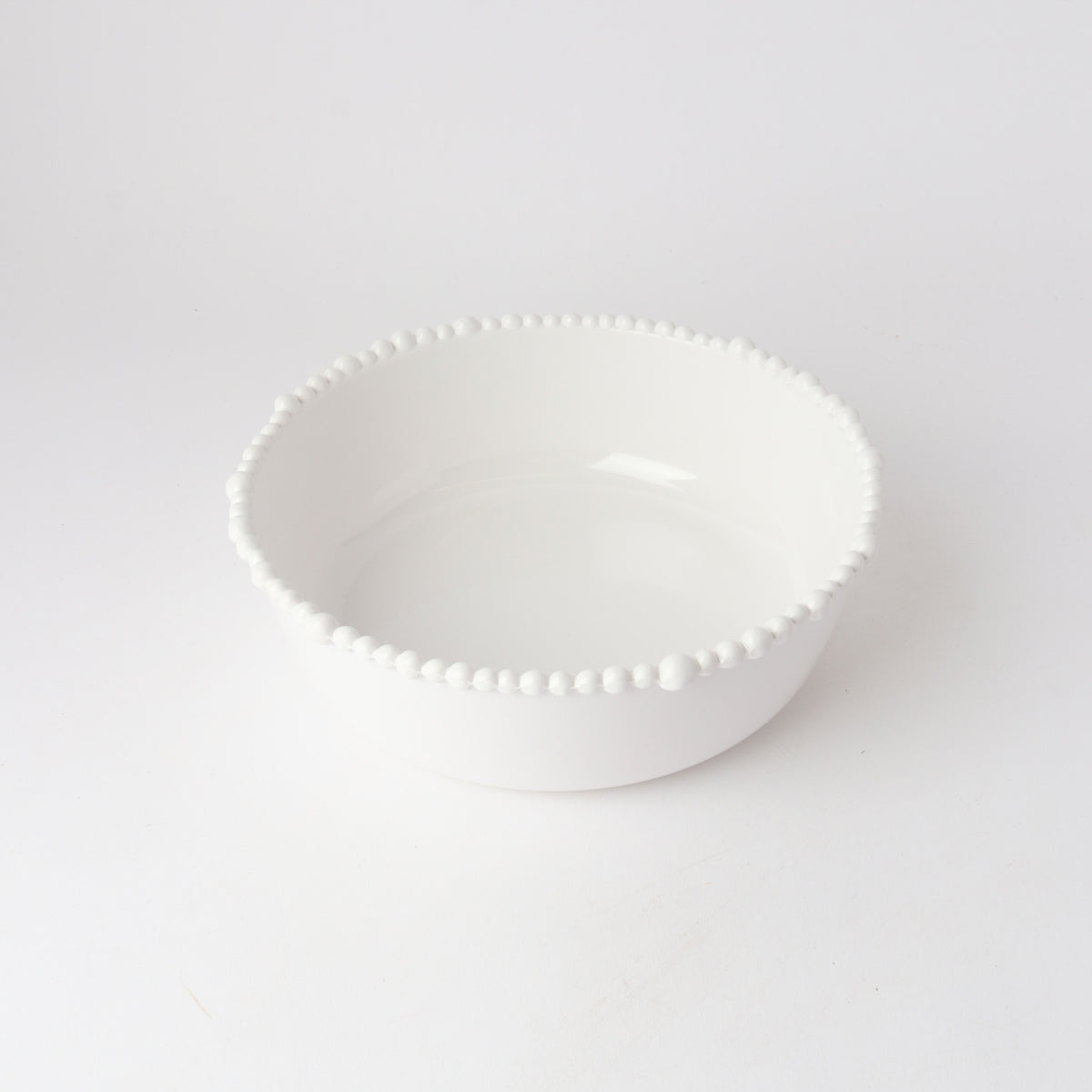 Pearl Beaded Serving Bowl-  22cm