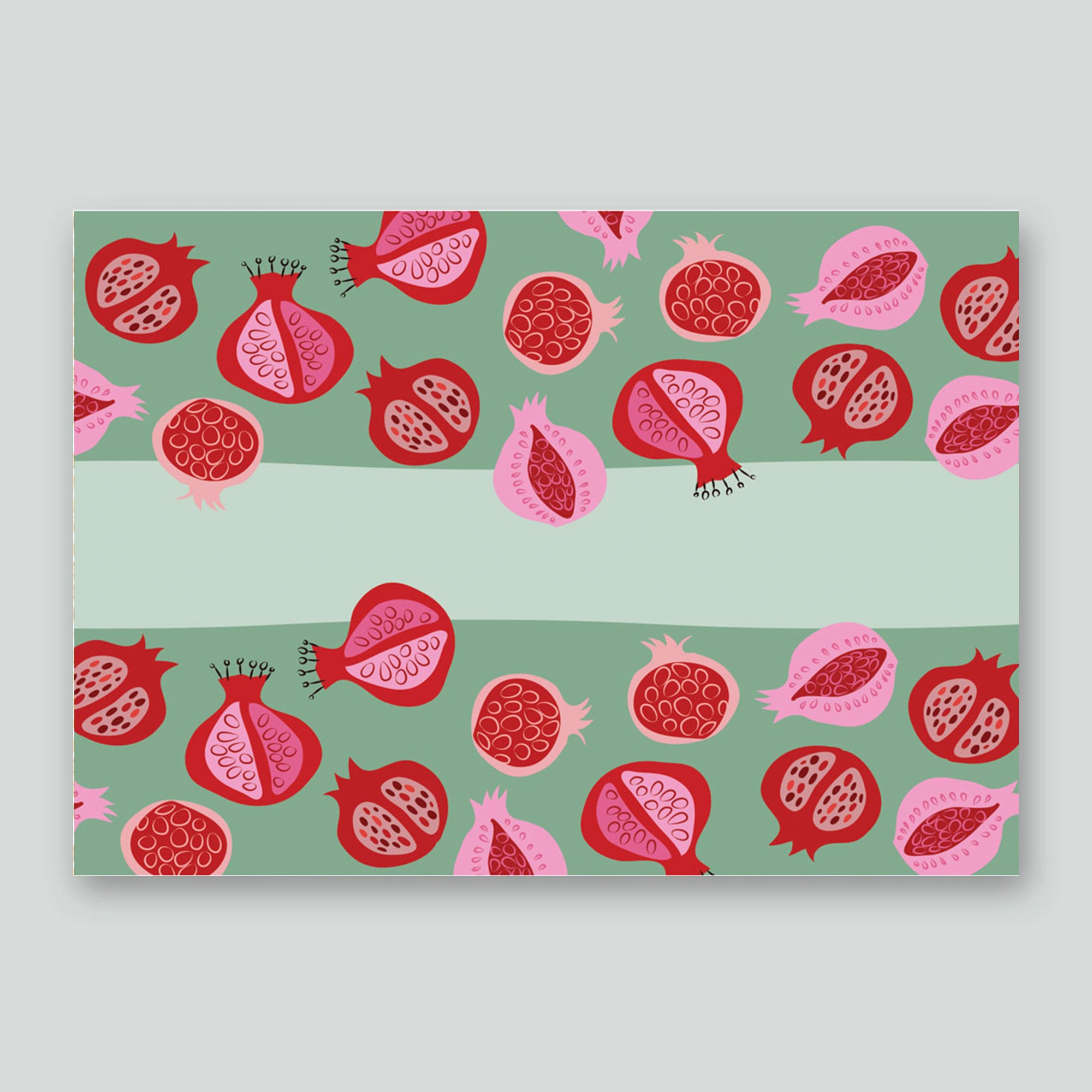 Table Runner - Pomegranates