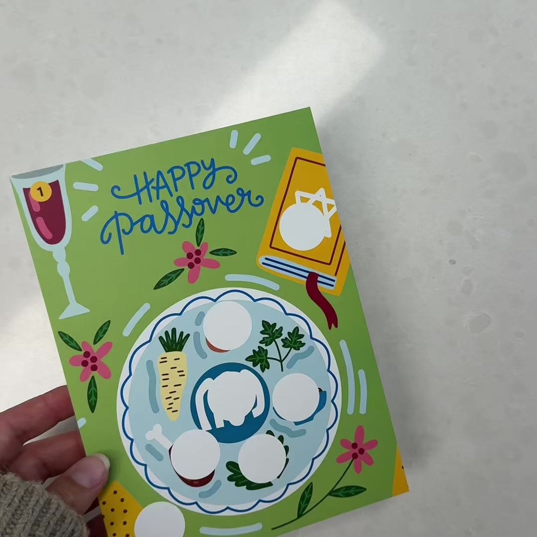Passover Sticker Puzzles