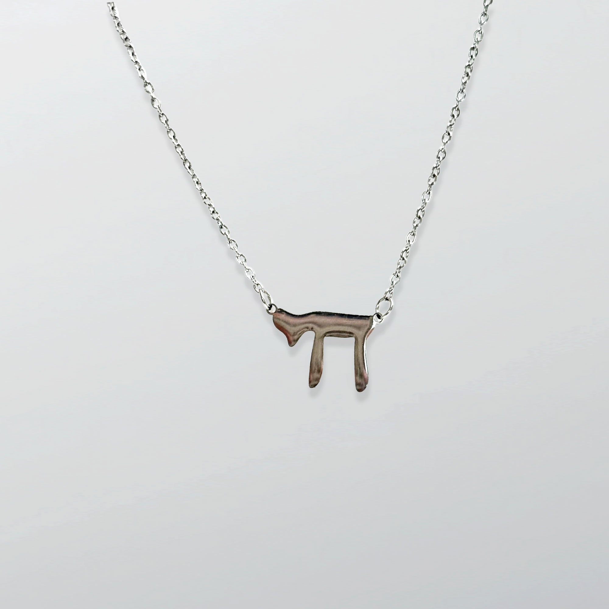 Silver Chai Necklace