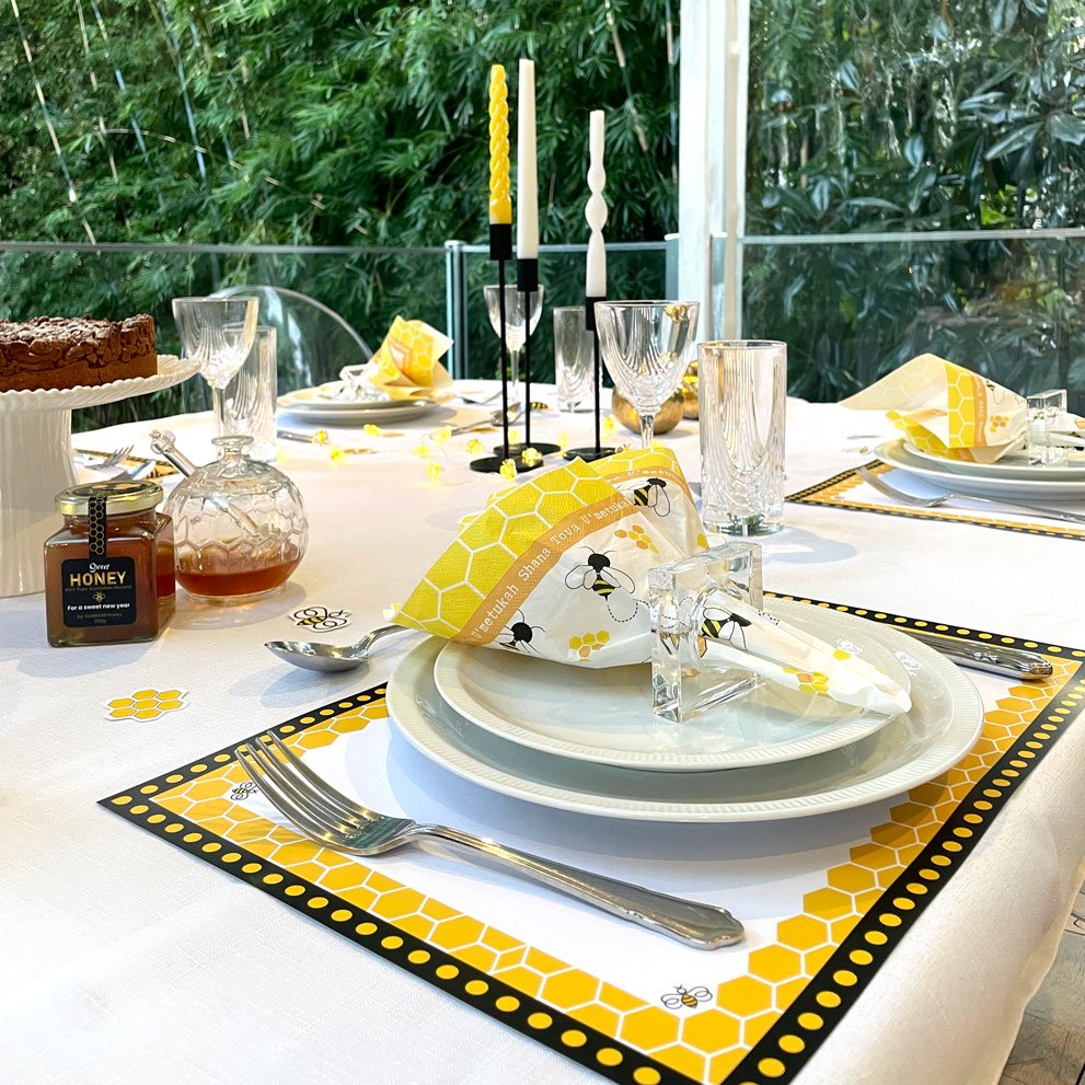 Paper Placemats - Bees - Print35